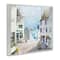 Stupell Industries Coastal Town Seaport Sailboats Framed Giclee Art